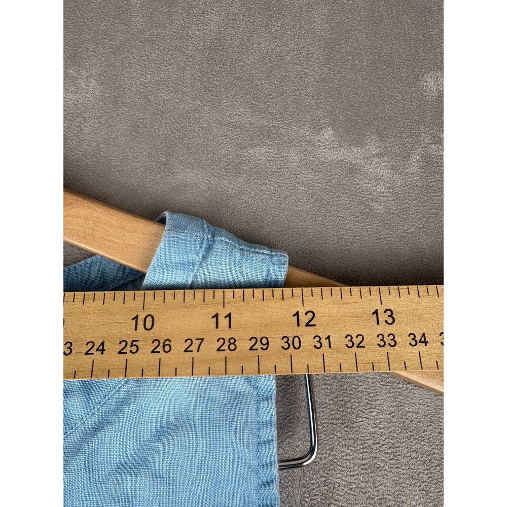 J. Jill Light Blue Sleeveless Midi Dress XS - Picture 8 of 10
